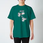 Hakoshichiの函七工房・二枚柄接ぎTシャツ Regular Fit T-Shirt