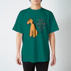 Cute mascot dogsのAiredale Terrier No Thank You Regular Fit T-Shirt