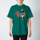 PALA's SHOP　cool、シュール、古風、和風、の伝説上の神話の鳥 スタンダードTシャツ