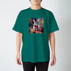 ruiruirのふわふわ白うさぎのクリスマス Regular Fit T-Shirt