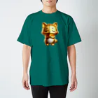 JUPITERの金運猫開運祈りＴシャツ スタンダードTシャツ