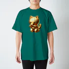 JUPITERの金運猫開運祈りＴシャツ スタンダードTシャツ