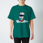 そうめん侍のそうめん侍「どんぶらこっこ」 スタンダードTシャツ