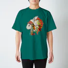 くーぴーばにーの羽飾りのうさぎ 티셔츠