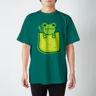 AURA_HYSTERICAのFrog_in_the_Pocket スタンダードTシャツ