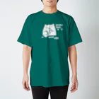 ささきさきじのCHOUSHOKU（白抜き） スタンダードTシャツ