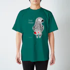 サトウユキエのハッピーインコ・ヨウム スタンダードTシャツ