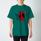 CUBIC ITEMのDevil Skull-Red- スタンダードTシャツ