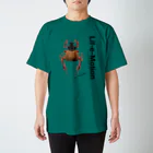 TAKUMIX WEB STOREの「Lif-e-Motion」それぞれの成虫（スカラベ） Regular Fit T-Shirt