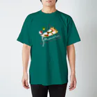 喫茶角砂糖のマルゲリータピザ！！ スタンダードTシャツ