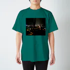 でおきしりぼ子の実験室のNight Scape Regular Fit T-Shirt