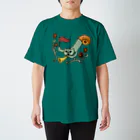 田中六大の猫ラッパ Regular Fit T-Shirt