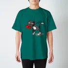 marycoのくつ下ねこさん（ねこパンチ） スタンダードTシャツ