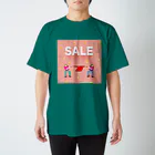 活気クラブの活気グラフィック「セール」 Regular Fit T-Shirt