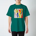 㐂十ショップの抽象絵アイテム スタンダードTシャツ