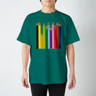 gorozomachine_storeの色鉛筆 スタンダードTシャツ