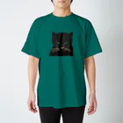 tsurukoの黒豹 Regular Fit T-Shirt