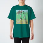 WAMI ARTの野営(キャンプ)カラー スタンダードTシャツ