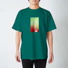 a-sofa 硯支部のUpside-down jellyfish(ドット) スタンダードTシャツ