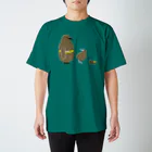 123izmのキウイなキングペンギン雛（ゴールデン） Regular Fit T-Shirt