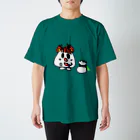 ウタハムちゃんです♪のウタハムちゃんトナカイ スタンダードTシャツ