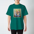 津久井智子のJalan Monkey Forest Regular Fit T-Shirt