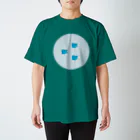 3out-firstの青海波と千鳥 Regular Fit T-Shirt