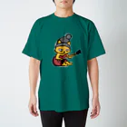 MOCOPOCOのギターネコ Regular Fit T-Shirt