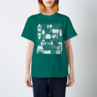 メガネのT26.White スタンダードTシャツ