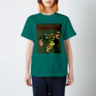 Exotc Peony～絵夢～のNepentes Paradiseシリーズ緑 スタンダードTシャツ