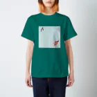 Rabbitflowerのうさ切手 スタンダードTシャツ