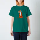 segasworksのトラちゃんまみれの中の真ん中のトラちゃん スタンダードTシャツ