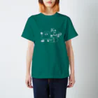 とびらぼデザイン部のとびたんのおさんぽ(白) スタンダードTシャツ