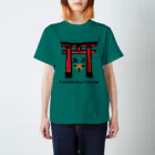 プリーズ・プリント・Tシャツの【T-shirts designed with things related to Japan for Japanophile 】Fushimi Inari Shrine T-SHIRT 티셔츠