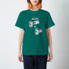 Hakoshichiの函七工房・二枚柄接ぎTシャツ Regular Fit T-Shirt