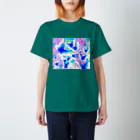 ✨🌈✨ユラクラカン🇯🇵 ✨🌈✨の🦋🌈🦋新世界バタフライエフェクト🦋🌈🦋 スタンダードTシャツ