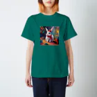 ruiruirのふわふわ白うさぎのクリスマス Regular Fit T-Shirt