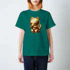 JUPITERの金運猫開運祈りＴシャツ スタンダードTシャツ