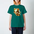 JUPITERの金運猫開運祈りＴシャツ スタンダードTシャツ