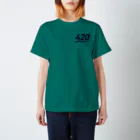 グリーン@医療大麻新宿成田賢壱の420 スタンダードTシャツ