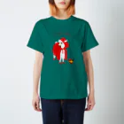 SWISS BLUEの little red スタンダードTシャツ