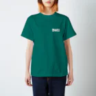 藻っくんSTOREのトビウオ白（表文字） Regular Fit T-Shirt