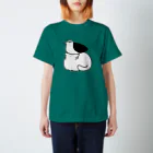 猫鍋のカモメと猫 スタンダードTシャツ