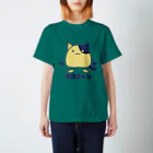 めんだこ屋さんの色つきネコチャン スタンダードTシャツ