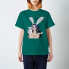 swanart_officialの白兎 Regular Fit T-Shirt