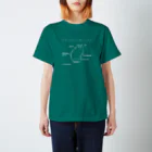 ハマダ豆丸:mmmrの課題名：しろねこ Regular Fit T-Shirt