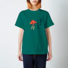 冬虫夏草洋品店&トッキータ.の笑うキノコ Regular Fit T-Shirt