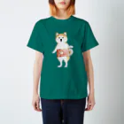 wankorosobaのでべその付いた腹巻 スタンダードTシャツ