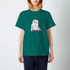 mugioのあの犬/パチパチ キャロット スタンダードTシャツ