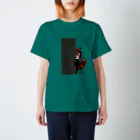 yukashanyのレッサーパンダのレッさん隠れバージョン スタンダードTシャツ